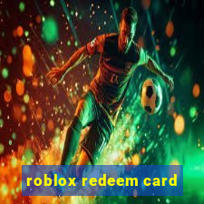 roblox redeem card